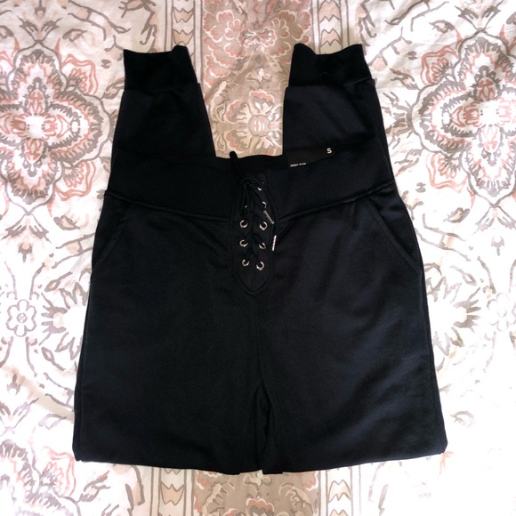 Rue21 Black Joggers - Picture 1 of 3